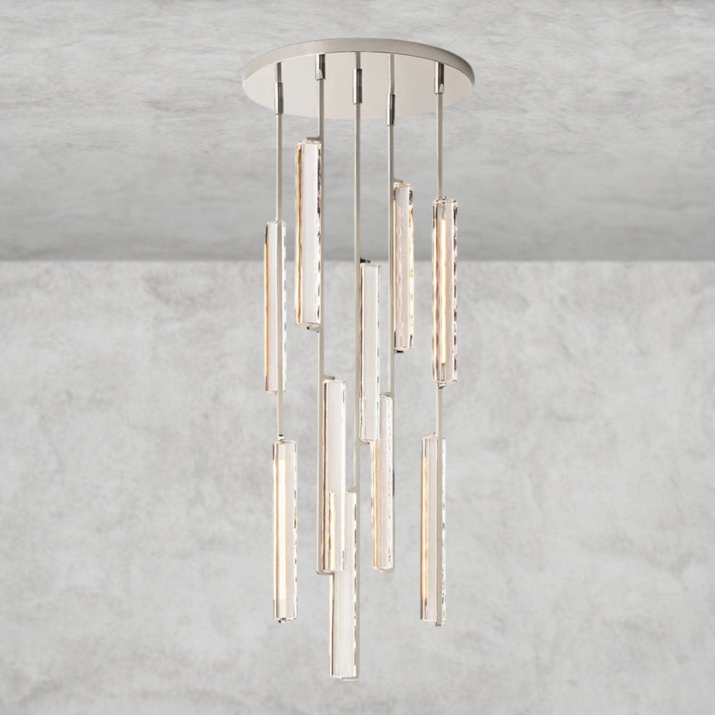 Audaben Crystal Round Chandelier 24", 40", 56" - Cyran Lamps