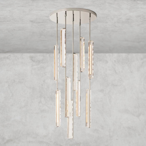 Audaben Crystal Round Chandelier 24", 40", 56" - Cyran Lamps
