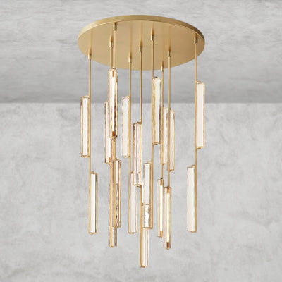 Audaben Crystal Round Chandelier 24", 40", 56" - Cyran Lamps