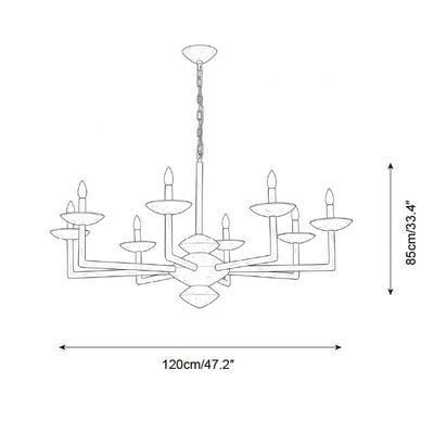 Aurelia Vine Chandelier - Cyran Lamps