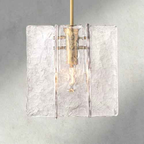 Aurelle Clear Glass Pendant Light - Cyran Lamps