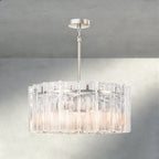 Aurelle Clear Glass Round Chandelier - Cyran Lamps