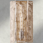 Aurelle Clear Glass Wall Sconce - Cyran Lamps