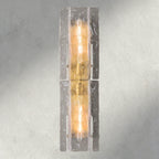 Aurelle Clear Glass Wall Sconce - Cyran Lamps