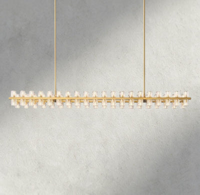 Avecho LED Rectangular Chandelier 54", 72" - Cyran Lamps