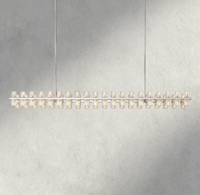 Avecho LED Rectangular Chandelier 54", 72" - Cyran Lamps
