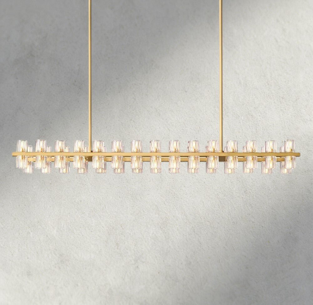 Avecho LED Rectangular Chandelier 54", 72" - Cyran Lamps