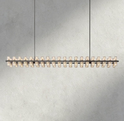 Avecho LED Rectangular Chandelier 54", 72" - Cyran Lamps