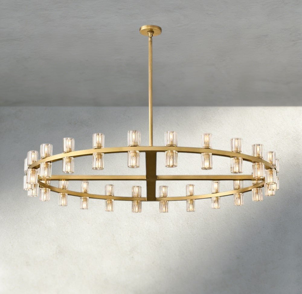 Avecho LED Round Chandelier 36", 48", 60" - Cyran Lamps