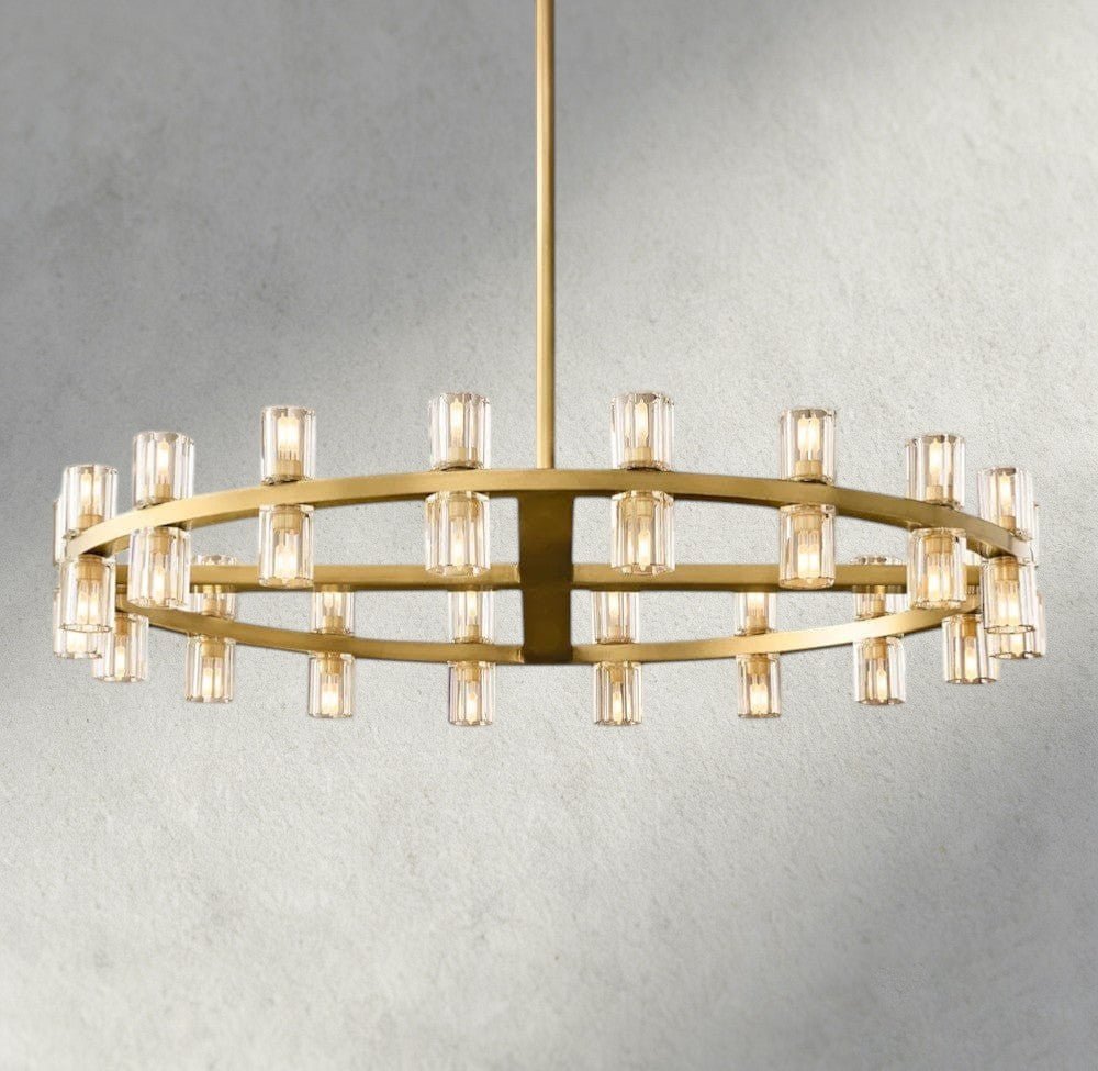 Avecho LED Round Chandelier 36", 48", 60" - Cyran Lamps