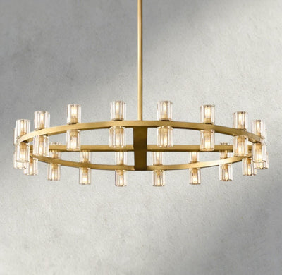 Avecho LED Round Chandelier 36", 48", 60" - Cyran Lamps