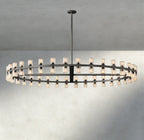 Avecho LED Round Chandelier 36", 48", 60" - Cyran Lamps