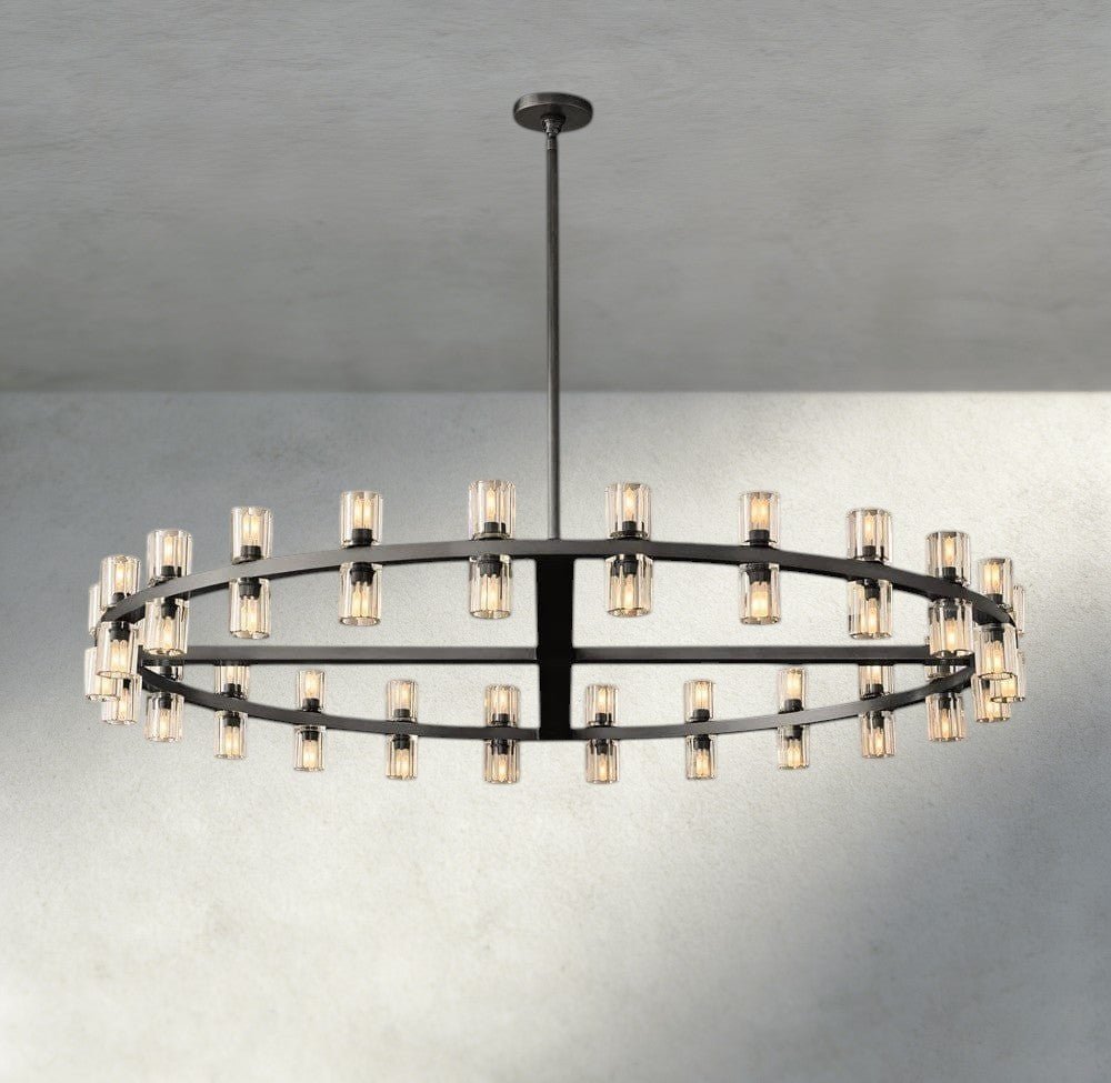 Avecho LED Round Chandelier 36", 48", 60" - Cyran Lamps