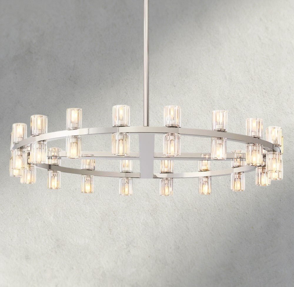 Avecho LED Round Chandelier 36", 48", 60" - Cyran Lamps