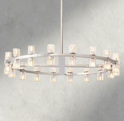 Avecho LED Round Chandelier 36", 48", 60" - Cyran Lamps
