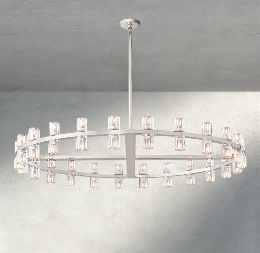 Avecho LED Round Chandelier 36", 48", 60" - Cyran Lamps