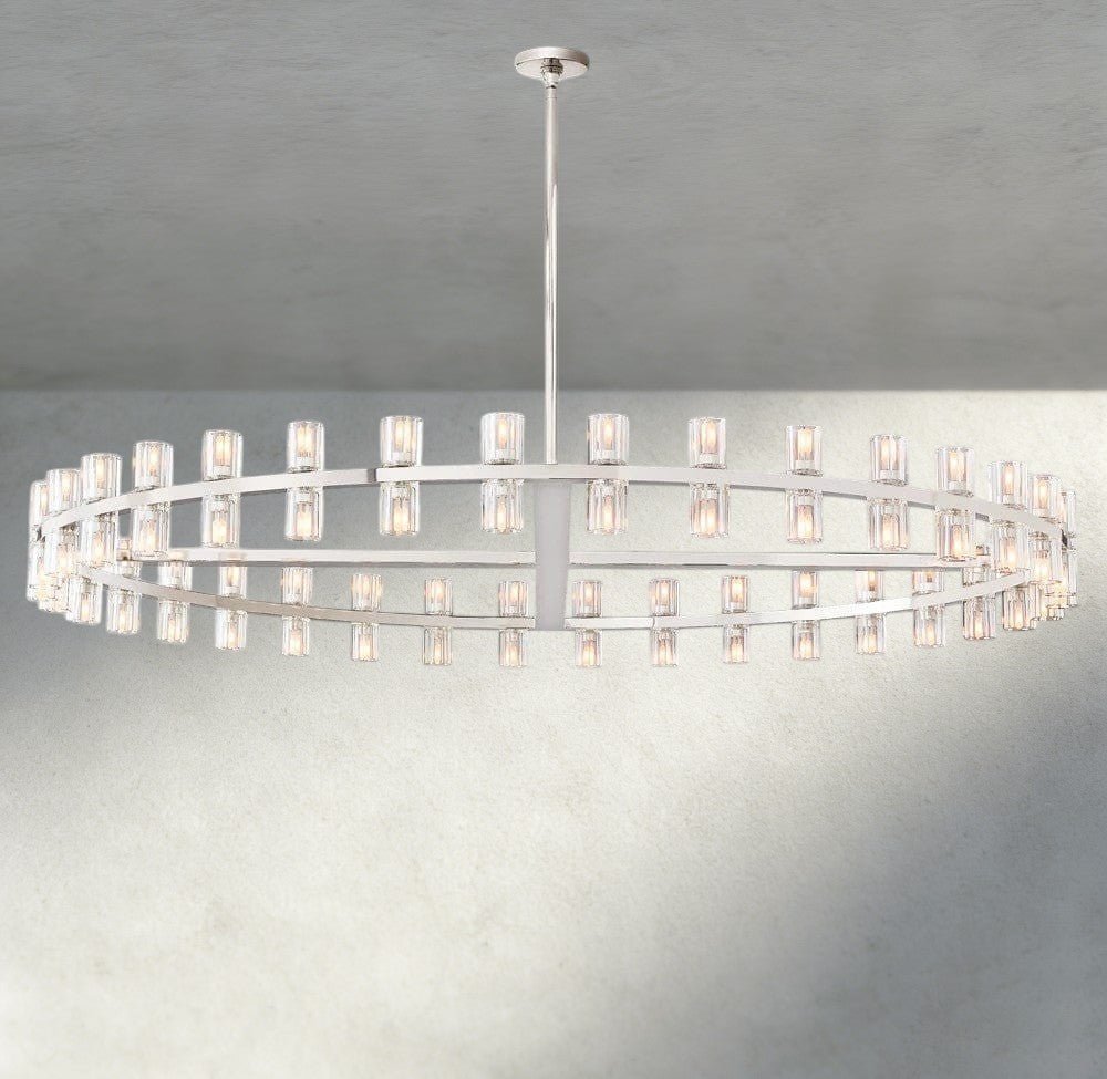 Avecho LED Round Chandelier 36", 48", 60" - Cyran Lamps