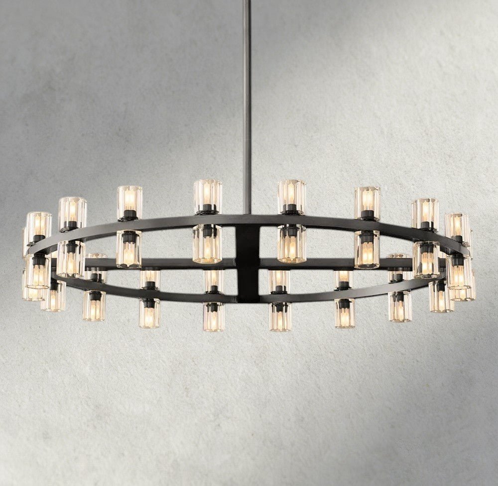 Avecho LED Round Chandelier 36", 48", 60" - Cyran Lamps