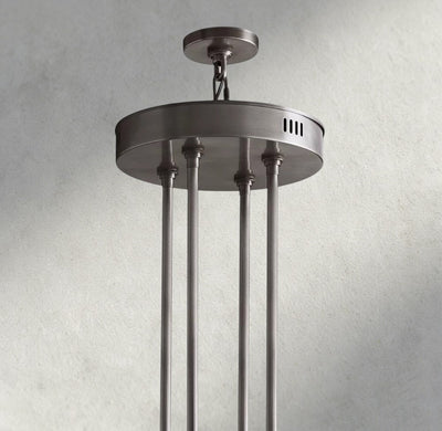 Avecho LED Round Two - Tier Chandelier 60" - Cyran Lamps