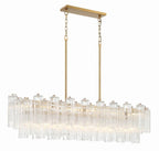 Ayla Linear 14 - Light Chandelier - Cyran Lamps