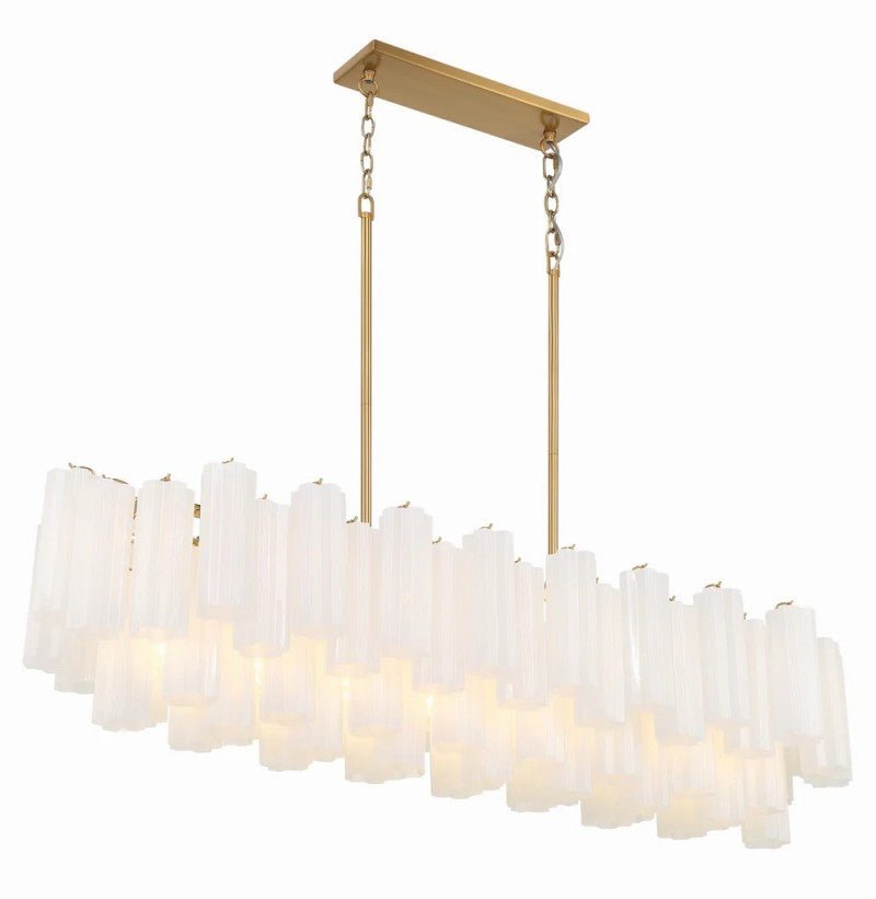 Ayla Linear 14 - Light Chandelier - Cyran Lamps