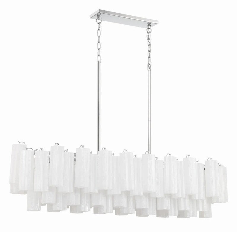 Ayla Linear 14 - Light Chandelier - Cyran Lamps