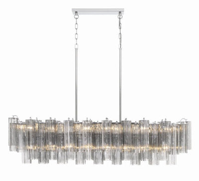 Ayla Linear 14 - Light Chandelier - Cyran Lamps