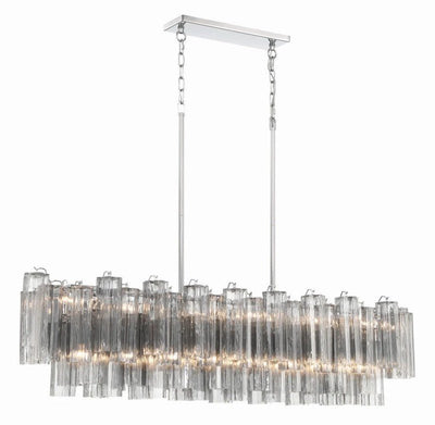 Ayla Linear 14 - Light Chandelier - Cyran Lamps