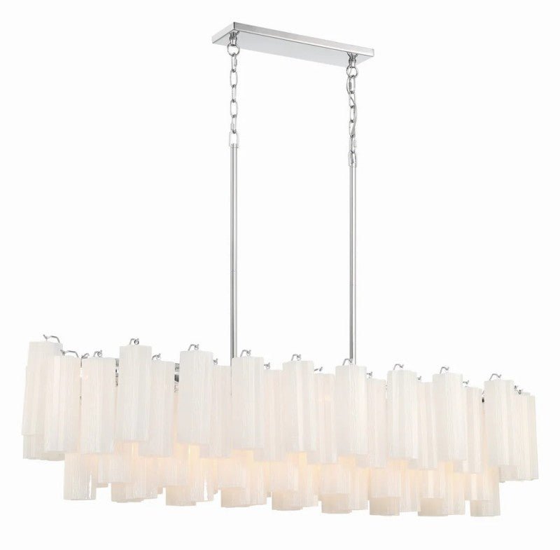 Ayla Linear 14 - Light Chandelier - Cyran Lamps