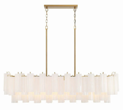 Ayla Linear 14 - Light Chandelier - Cyran Lamps