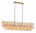 Ayla Linear 14 - Light Chandelier - Cyran Lamps