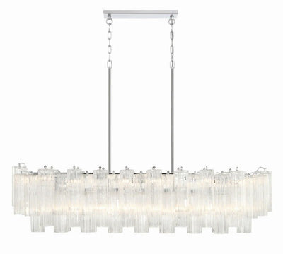 Ayla Linear 14 - Light Chandelier - Cyran Lamps