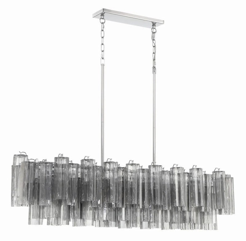 Ayla Linear 14 - Light Chandelier - Cyran Lamps
