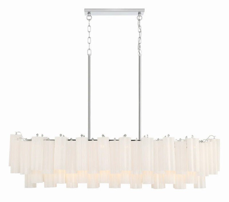 Ayla Linear 14 - Light Chandelier - Cyran Lamps