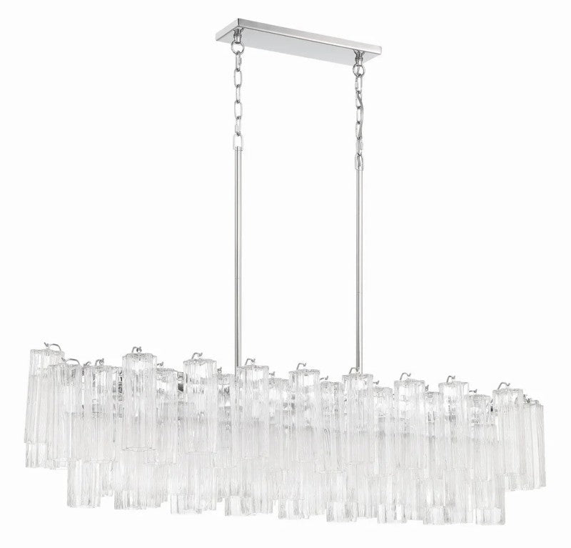 Ayla Linear 14 - Light Chandelier - Cyran Lamps