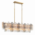 Ayla Linear 14 - Light Chandelier - Cyran Lamps