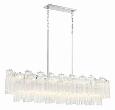 Ayla Linear 14 - Light Chandelier - Cyran Lamps