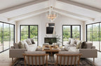 Ayla Round 12 - Light Chandelier - Cyran Lamps