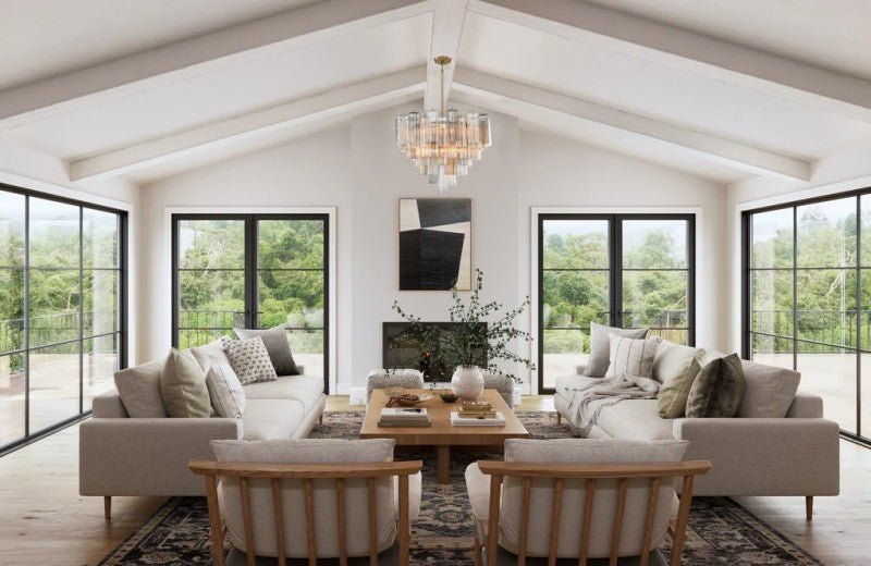 Ayla Round 12 - Light Chandelier - Cyran Lamps