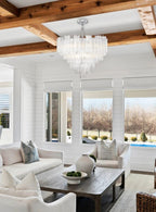 Ayla Round 12 - Light Chandelier - Cyran Lamps