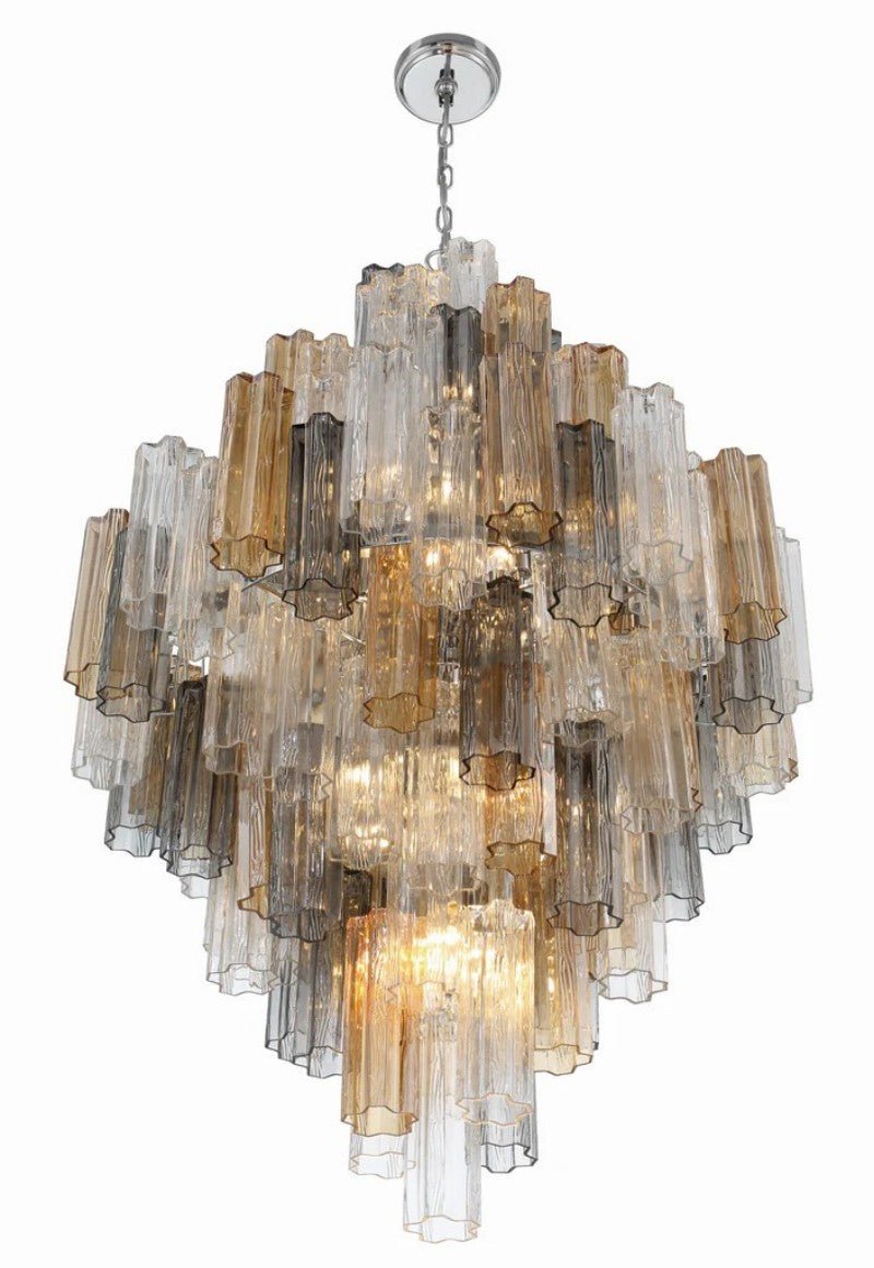 Ayla Tiered 20 - Light Chandelier - Cyran Lamps