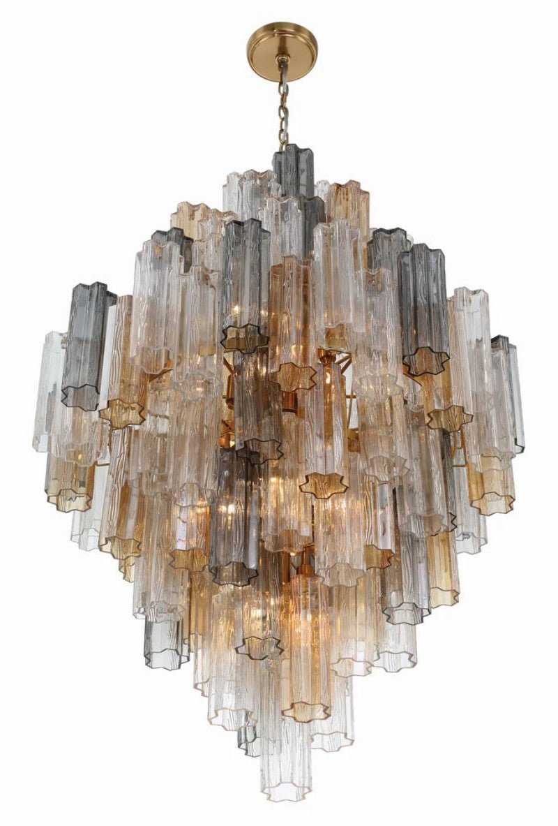 Ayla Tiered 20 - Light Chandelier - Cyran Lamps