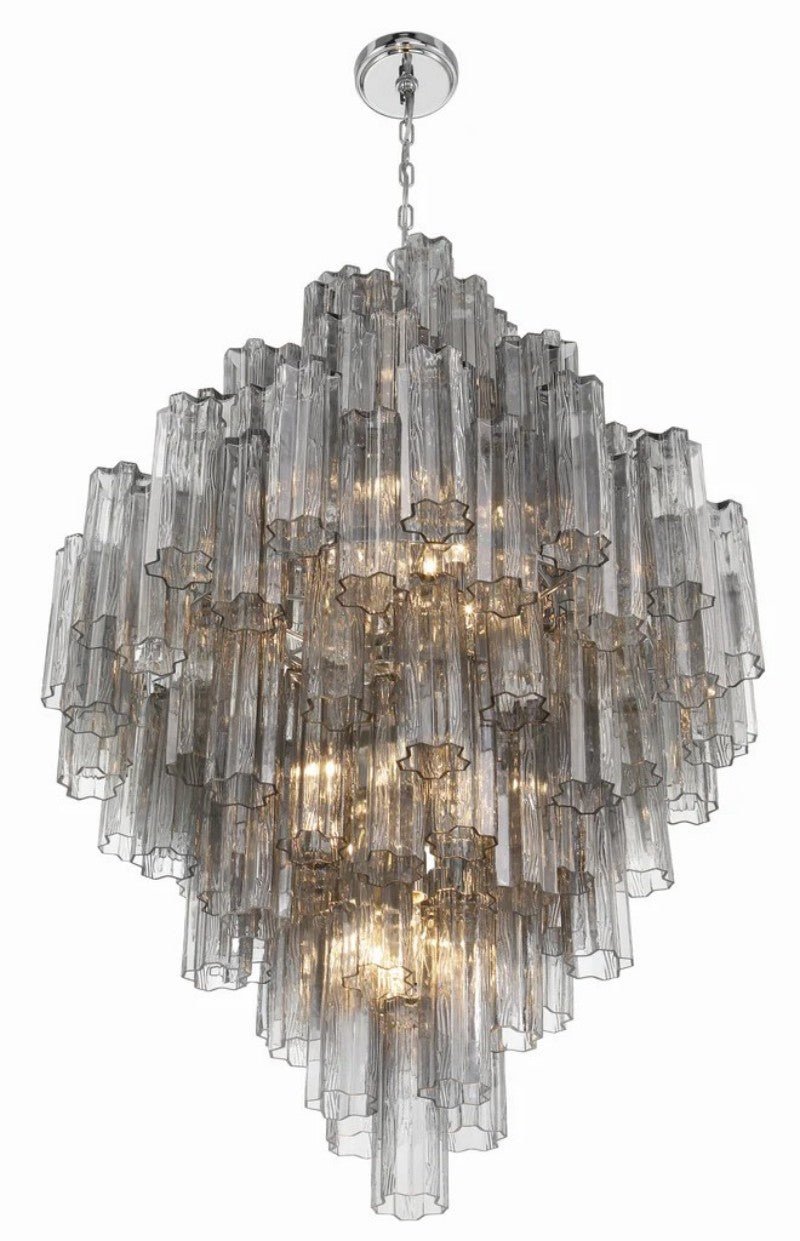 Ayla Tiered 20 - Light Chandelier - Cyran Lamps