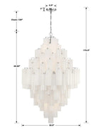Ayla Tiered 20 - Light Chandelier - Cyran Lamps