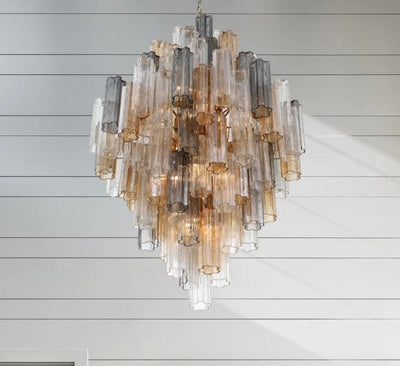 Ayla Tiered 20 - Light Chandelier - Cyran Lamps