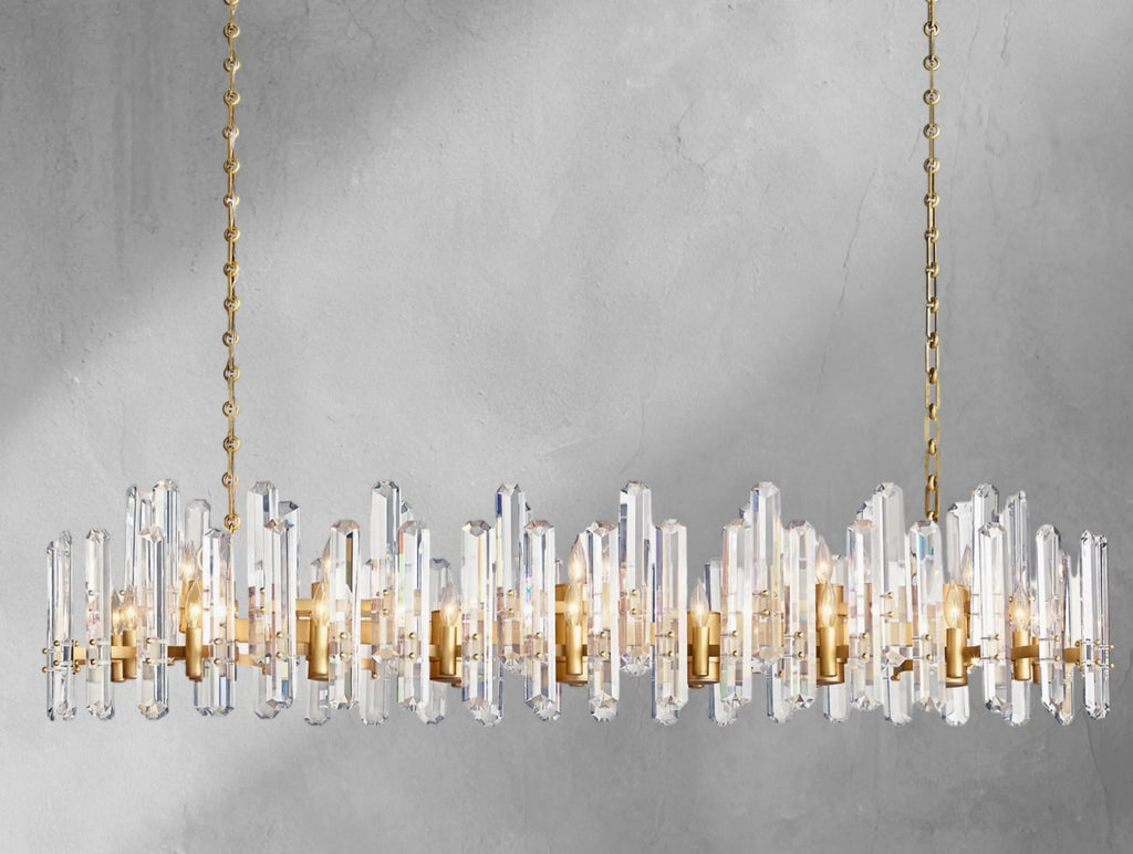 Baingham Linear Chandelier - Cyran Lamps