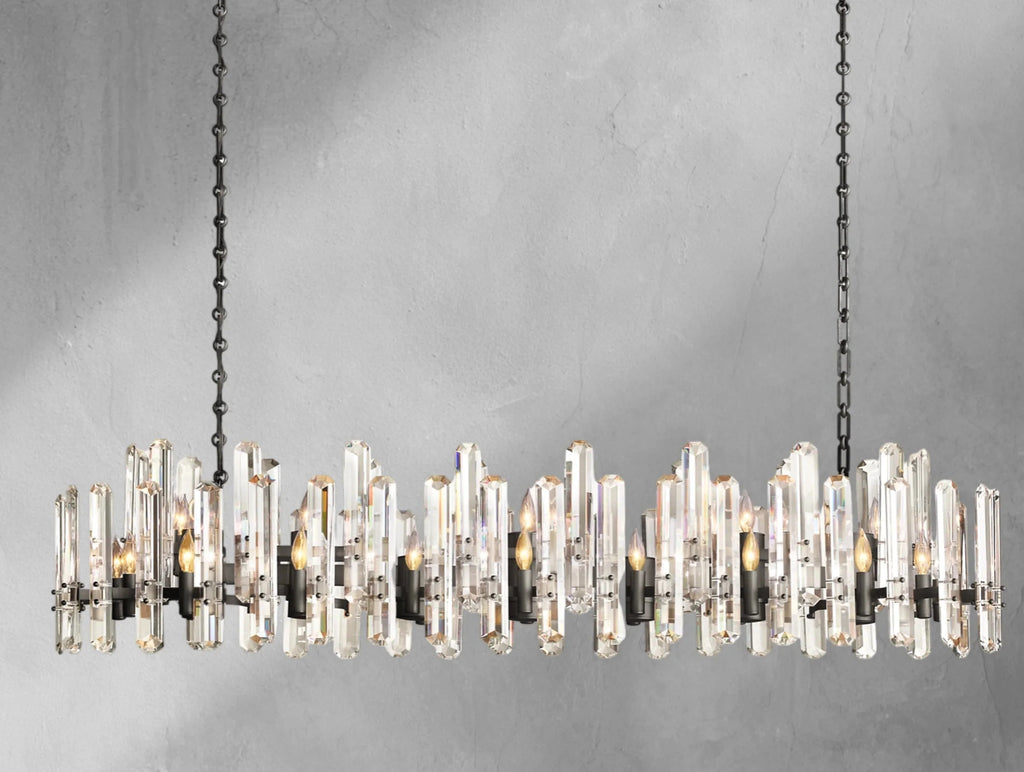 Baingham Linear Chandelier - Cyran Lamps