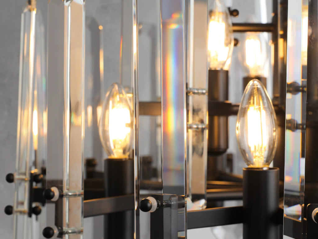 Baingham Linear Chandelier - Cyran Lamps