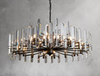 Baingham Round Chandelier - Cyran Lamps