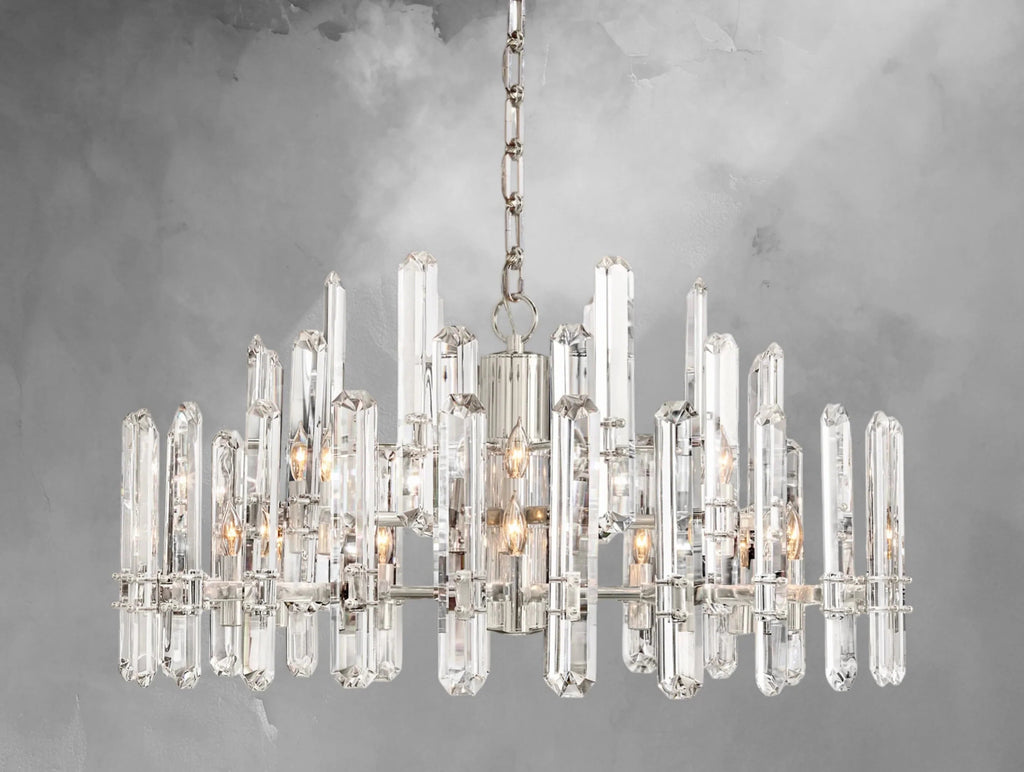 Baingham Round Chandelier - Cyran Lamps
